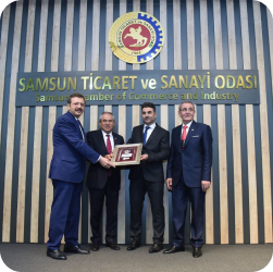 ÜRETEN SAMSUN’UN YILDIZLARI TÖRENİNDE ÖDÜLÜMÜZÜ ALDIK